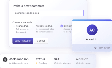 Team Management & Activity Logs Dashboard